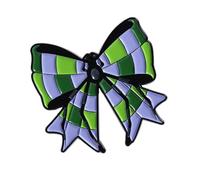 Broche en forme de squelette avec nœud pour Halloween, style gothique, tenue et Halloween, One Size, Comme décrit