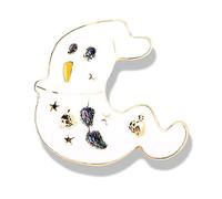 Broche en forme de tête de citrouille d'Halloween fantaisie, tête de citrouille, accessoire pour cosplay épingle élégante, taille unique, comme décrit