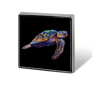 Broche en forme de tortue colorée et amusante, badge, chapeau, vêtements, sac, bijoux pour hommes et femmes