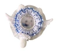 Broche en forme d'oreilles et queue de chat légère pour une fixation facile sur les vêtements et les sacs, taille unique, Comme décrit