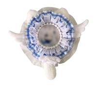 Broche en forme d'oreilles et queue de chat légère pour une fixation facile sur les vêtements et les sacs