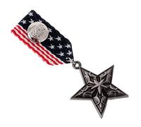 Broche en forme d'uniforme militaire pour déguisement, 90mm, Plastique, comme description