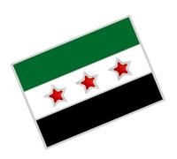 Broche en matériaux Kirsite pour afficher le patriotisme et les styles individuels lors d'événements