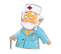 Broche en métal créative japonaise, broche sûre en alliage de de dessin animé