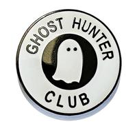 Broche en métal émaillé pour vestes et sacs à dos - Cadeau idéal pour les fans de chasseurs de fantômes