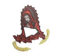 Broche en métal pour chapeau de foi religieuse - Accessoire élégant pour les amateurs de mode, chemise, sac, taille unique, Comme décrit