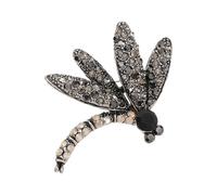 Broche en métal scintillant en forme d'animal avec strass pour activités de plein air et usage quotidien Bijoux d'animaux en alliage scintillant, taille unique, Comme décrit