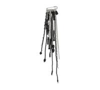 Broche en perles de riz et pampilles en cristal Décoration confortable pour un usage quotidien Date Broche en chaîne de perles avec strass, One Size, Comme décrit
