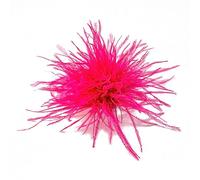 Broche en plumes, bouquet de plumes décoratives d'autruche Matériel Broche Pin Plume Pin Plume Pin Femmes Hommes
