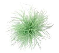 Broche en plumes d'autruche colorées, épingles à revers, clips for foulards, for femmes et hommes, vêtements de luxe, bijoux, accessoires Pour Anniversaire, Mariage(Red)