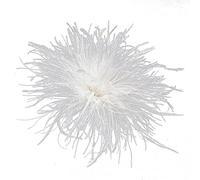 Broche en plumes pour écharpe, accessoires de bijoux, décoration de vêtements pour femmes, matériel d ' autruche, épingle de Corsage, épingles à revers