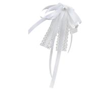 Broche en ruban avec nœud papillon, accessoires d ' uniforme | Broche à nœud papillon en ruban de dentelle de perles, épingle à revers pour chemise, col Jabot, accessoires
