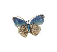 Broche En Textile Papillon Coloré Broche En Feuille De Métal Art Léger À Porter Pour Les Tenues De Fête Épingle En Tissu Léger