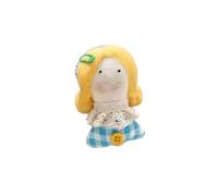 Broche en tissu de dessin animé japonais pour uniforme scolaire, robe, écharpe, accessoire de poupée japonaise, One Size, Comme décrit