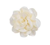 Broche en tissu élégante et pratique Attraper les yeux Grandes plantes florales Pin Tissu délicat Broche épingle Accessoire Décoration de fête de mariage, taille unique, Comme décrit