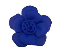 Broche en tissu épais pour femmes et filles, tendance, délicate, rose, camélia, corsage, boutonnière élégante pour mariage, vacances, fête, robe de fête, bijoux, Large, Polyester, Pas de gemme