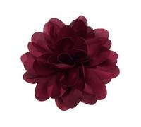 Broche en tissu populaire en forme de fleur - Accessoire délicat - Pour les voyages et les loisirs, taille unique, Comme décrit
