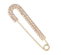 Broche Épingle à Nourrice - Épingles de Kilt élégantes, Accessoires pour Écharpes et Pulls, épingles décoratives pour vêtements, Pince à Strass Anti-Exposition en Zircon ṕour Femme, Clip à Strass Vint