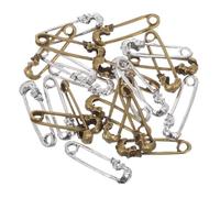 Broche Épingle de Sûreté 20 Pièces Tête de Mort | Légère, Design Sécurisé, Style Rétro Punk, pour Robe et Vêtement, Présent pour Proches