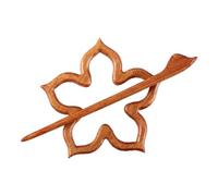 Broche épingle, fleur animale, cœur, accessoire de vêtements, broche en bois, motif animal, broche dessin animé, châle, boucle d'écharpe, M, Bambou