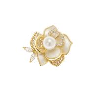 broche, épingles à broche, Mini broche fleur, petite perle blanche, fleur de corbeau, exquise, accessoires de décoration