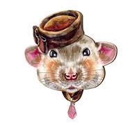 Broche épingles épingles et broches pull broche avec bois pour femmes motif de dessins animés Bijouts épingle pour adolescents broches mode