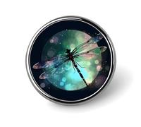 Broche fantaisie en forme de libellule, animal de la galaxie, épingle à revers, badge, cravate, bijoux, décoration pour chapeaux, vestes, chemises