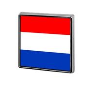 Broche Fantaisie Représentant Le Drapeau Des Pays-Bas Pour Femme Et Homme Accessoire De Vêtement Accessoire De Sac Fête