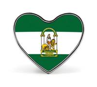 Broche Fantaisie Tendance Andalousie Pays Du Monde Drapeau Ethnique Hip-Hop Pour Femmes Et Hommes Bijoux Vêtements Sacs Accessoires