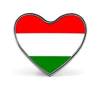 Broche Fantaisie Tendance Hongrie Pays Du Monde Drapeau Ethnique Hip-Hop Pour Femmes Et Hommes Bijoux Vêtements Sacs Accessoires