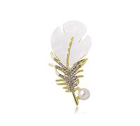 Broche Femme, Broche Élégante Vêtements Brooch en Cristal Broche Strass Broche Plume Cygne Nacre Paon Phénix Tournesol Et Papillon Vintage Broche Bijoux Accessoires Vestimentaires pour Femmes