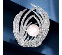 Broche Femme Imitation Perle Accessoires atmosphère coréenne élégant Ailes d'ange Corsage