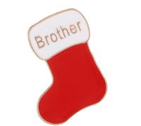 Broche festive pour chaussettes de Noël - Broche de Noël - Broche élégante - Bijoux de vacances pour femme - Breloque en vrac pour femme, b, taille unique