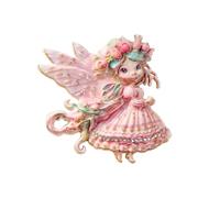 Broche fille en alliage de zinc Broche légère pour un port confortable Idéal pour les fêtes, les mariages et l'utilisation quotidienne Broche légère, taille unique, comme décrit