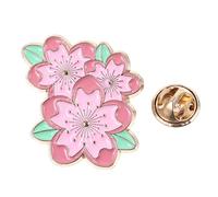 Broche Fleur de Cerisier en Alliage, Épingle de Poitrine, Ambiance Noël