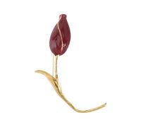 Broche fleur de tulipes pour femmes et filles, | Accessoires à épingles inspirés des tulipes pour vestes, foulards et sacs à main, tenue décontractée et élégante,