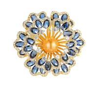 Broche Fleur d'or 32345