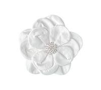 Broche Fleur en Tissu Multidimensionnel Grande Broche Fleur pour les attaquants de la mode Accessoire élégant de fête de poche