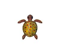 Broche fleur plaquée or et abeille/tortue de mer, vêtement décoratif, robe, bijoux pour femme, cocktail, accessoires, broches tiroir à bijoux (B, taille unique)