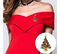 Broche Fleur Roman Uniques Broche Cadeau Corsage Noël Et Décoration De Noël De Epingle (H, One Size)