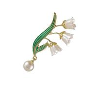Broche florale multifonctionnelle avec mécanisme de verrouillage sécurisé, accessoire élégant pour chapeaux ou sacs, bijoux d'événement formel