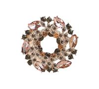 Broche florale sophistiquée de Bauhinia Artisanat Galvanoplastie Facile à utiliser Idéal pour les amateurs Épingle Fleur Bauhinia, One Size, Comme décrit ci-dessus