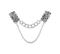 Broche for cardigan, pull, chemisier, châle, col de chemise, fermoirs à clip rétro, breloques, accessoires, fleur sculptée, bijoux for femmes Pour Châles, Pulls, Cardigans