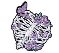 Broche gothique en forme de crâne et pierre tombale pour Halloween, accessoire de bijoux pour sorcières effrayantes, cadeaux de fête, bijoux de sorcières, taille unique, Comme décrit