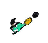 Broche Grenouille Verte En Alliage Délicat Badge Élégant Pour Ceux Qui Aiment Les Accessoires Distinctifs À Porter Quotidien