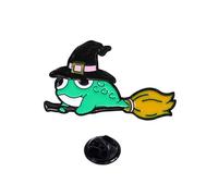Broche Grenouille verte robuste Broche amusante Grenouille verte Broche à revers portable Origine donne à n'importe quelle tenue Accessoires de revêtement conviviaux Personnalité, taille unique, comme