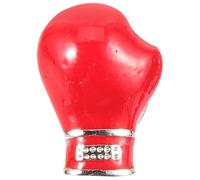 Broche Homme Moufles de Boxe en Métal, Décoration Sportive Rouge | Insigne Décoratif, Expression de Personnalité, Style Simple et Chic, pour Hommes, Finition Métal Rouge
