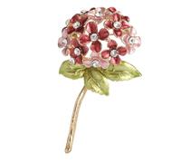 Broche hortensia au design délicat - Polyvalente - Convient pour améliorer n'importe quelle tenue, taille unique, Comme décrit