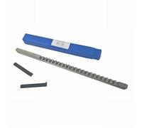 Broche HSS 3/8 C à rainure de clavette par poussée, for machines-outils CNC avec cales pour machine de découpe CNC