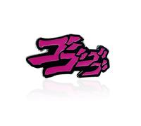 Broche humoristique Anime To Be Continued - Bijoux commémoratifs de dessin animé pour les fans d'anime, métal, métal, Métal, Métal.